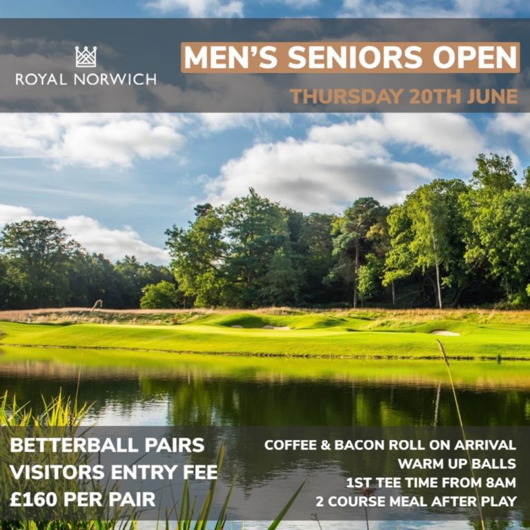 Mens Seniors Open 2024 Royal Norwich